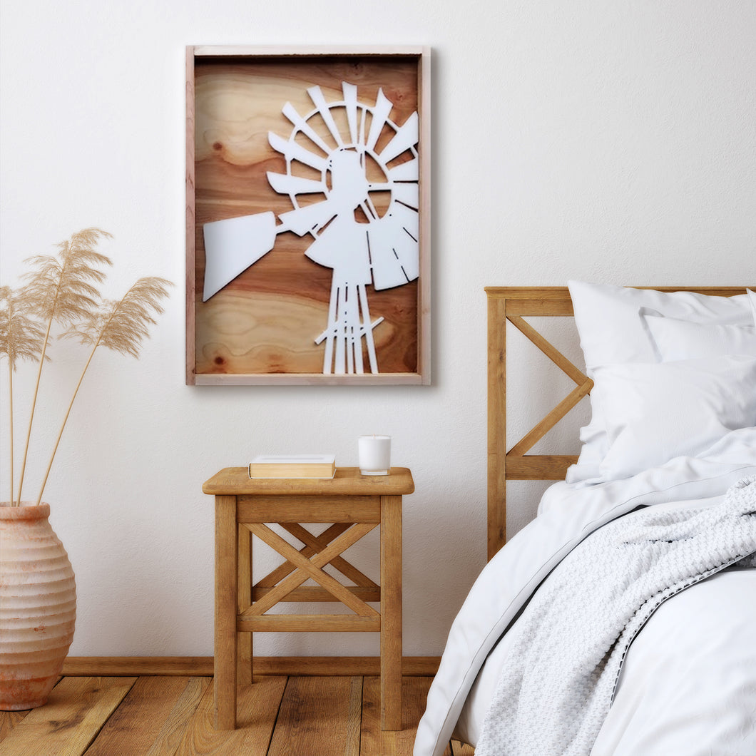 Windmill Wooden Art - Covered Bridges Woodworking, LLC