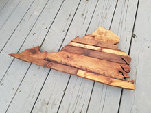 Rustic Virginia Wood Sign - Covered Bridges Woodworking, LLC
