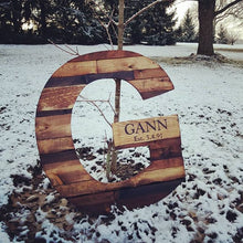Rustic Wood Letters - Covered Bridges Woodworking, LLC