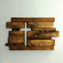 Rustic Wooden Cross  30"x18" - Covered Bridges Woodworking, LLC