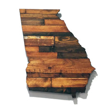 Rustic Georgia Wood Sign - Covered Bridges Woodworking, LLC
