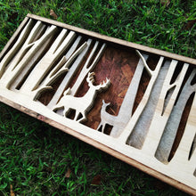 3D Deer Scene - Covered Bridges Woodworking, LLC