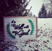 It is Well With My Soul - Covered Bridges Woodworking, LLC